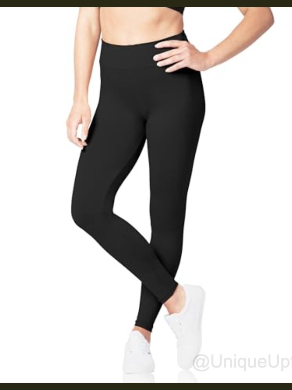 High Waisted Leggings Full Length Tummy Control Stretch Workout
